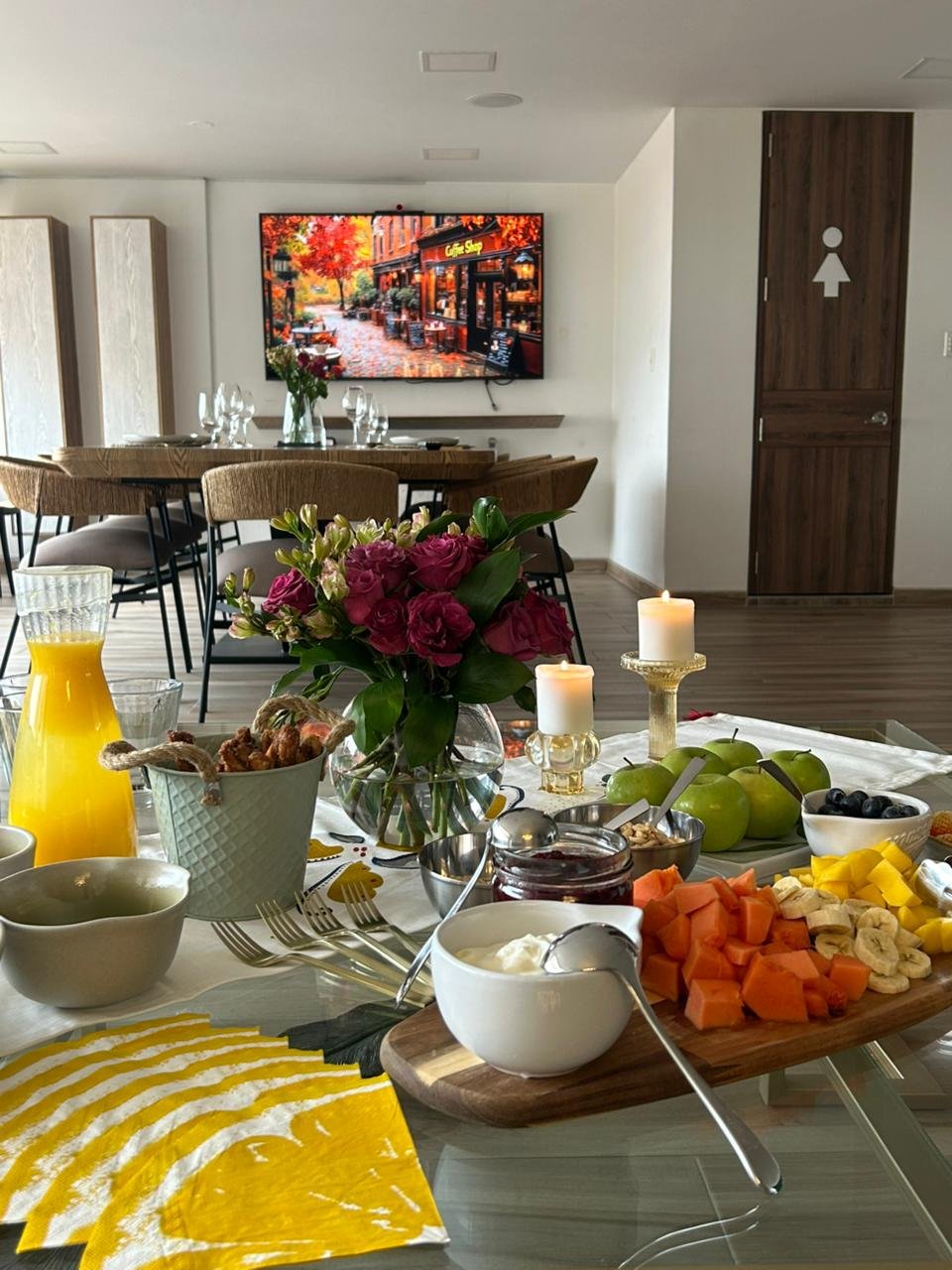 Ambiente interior de La Rua 74